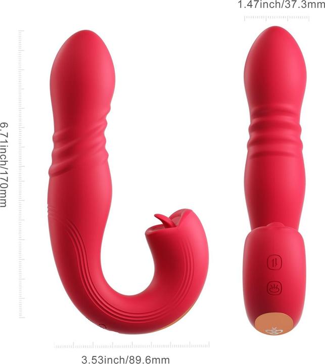 Actual product image Honey Play Box Joi Thrust 2 Red