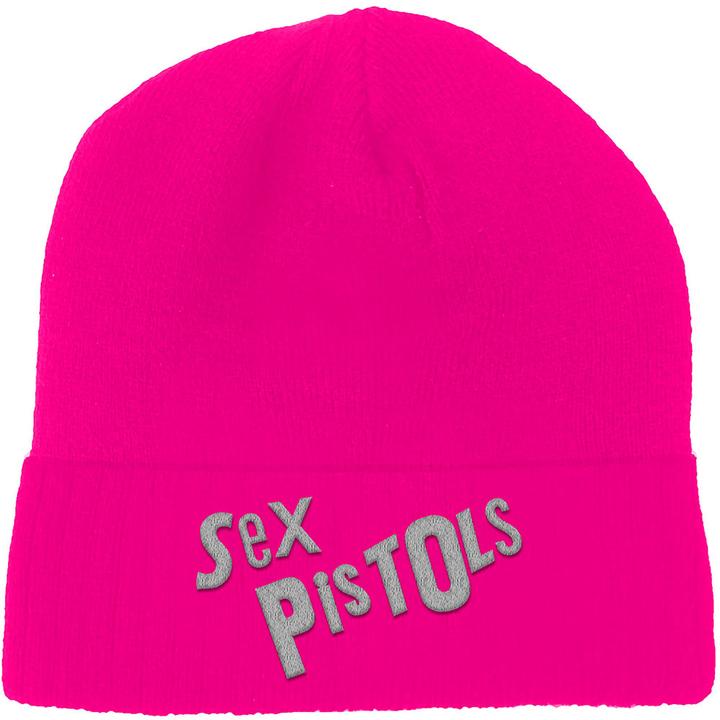 Actual product image Sex Pistols Unisex Adult Logo Beanie (One size)