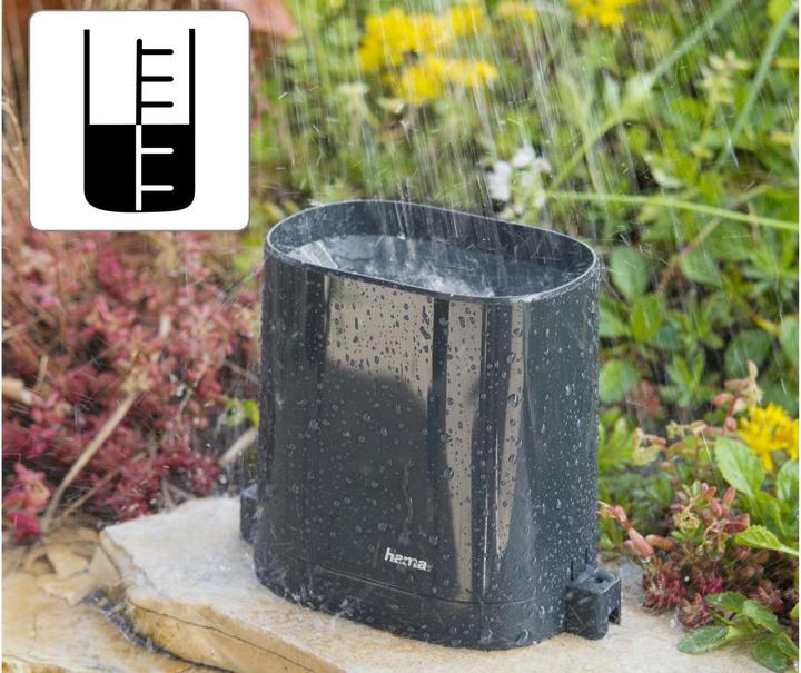 Produktbild Hama Wetterstation Rainy mit Funkregenmesser