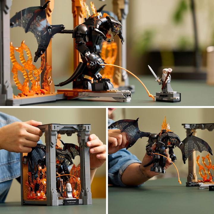Actual product image LEGO The Lord of the Rings: Balrog™ bookend (10367, LEGO Lord of the Rings)
