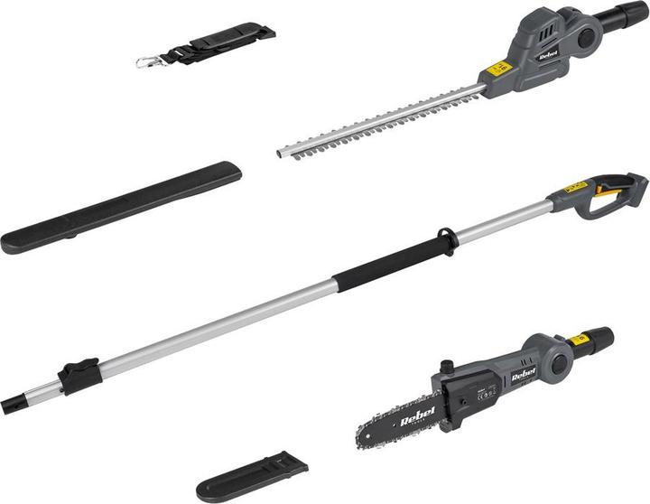 Produktbild Rebel Akku-Teleskopschere + 2-in-1-Säge (Akkuheckenschere)