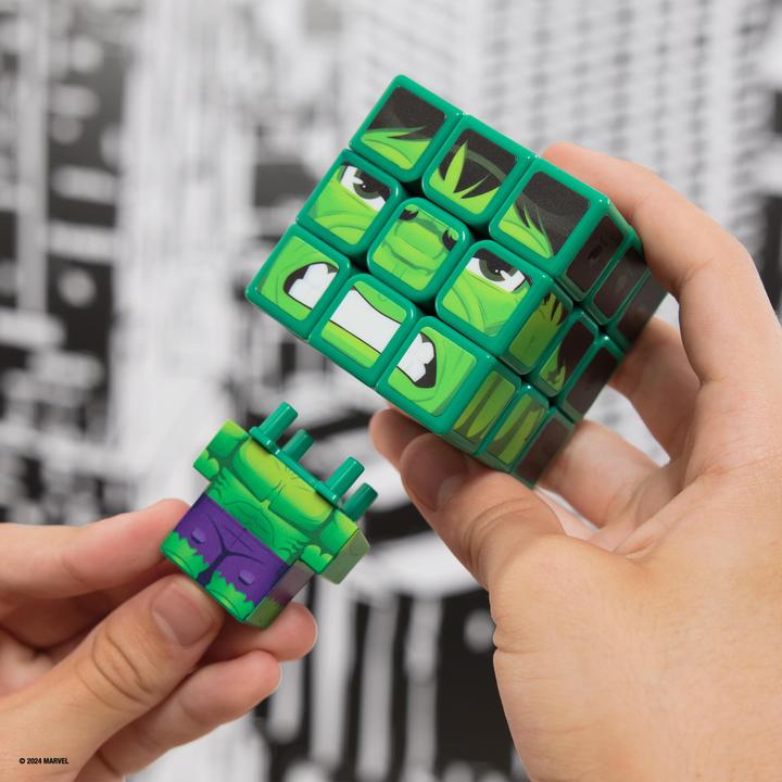 Actual product image Spin Master Rubik's - Cubers 3x3 - Hulk (3 x 3)