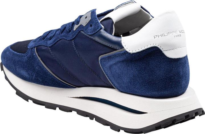 Image du produit Philippe Model sneakers tropez in tessuto tecnico e suede colore blu (42)