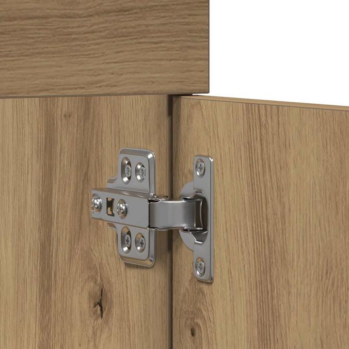 Produktbild VidaXL Waschbeckenunterschrank Unterschrank Badschrank Wandmontage Artisan-Eiche