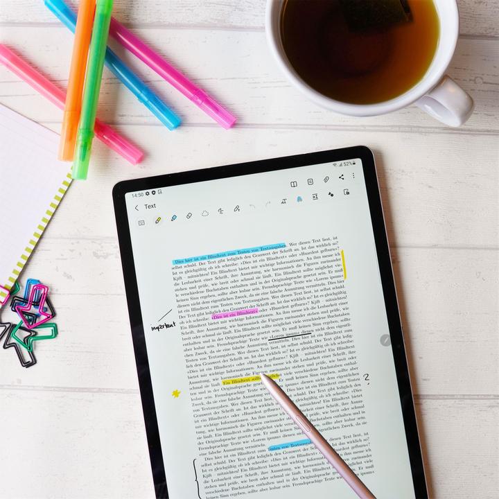 Actual product image Samsung Galaxy Tab S7 FE (5G, 12.40", 64 GB, Mystic Black)