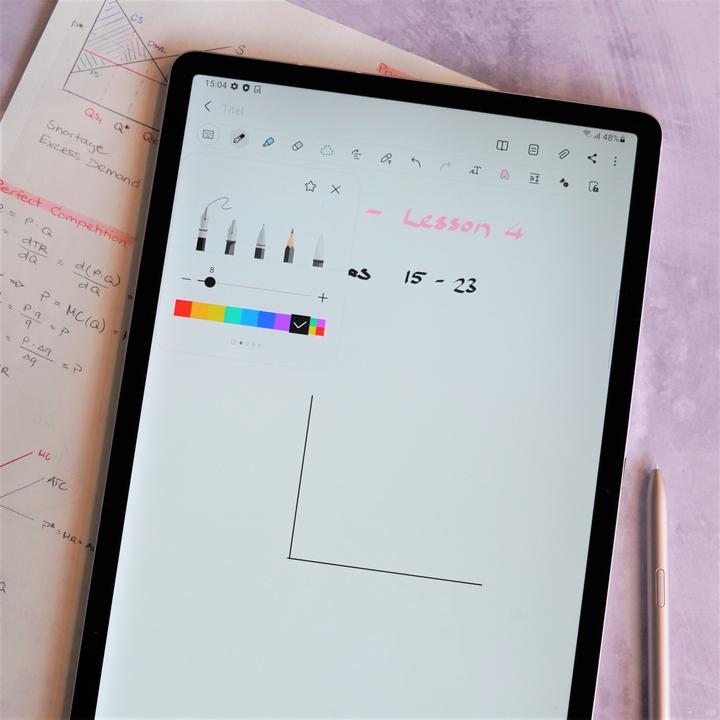 Actual product image Samsung Galaxy Tab S7 FE (5G, 12.40", 64 GB, Mystic Black)