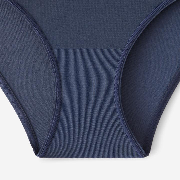 Image du produit Kalenji Lot de 3 culottes sans coutures Femme, Violet/Blanc/Bleu (M, L)