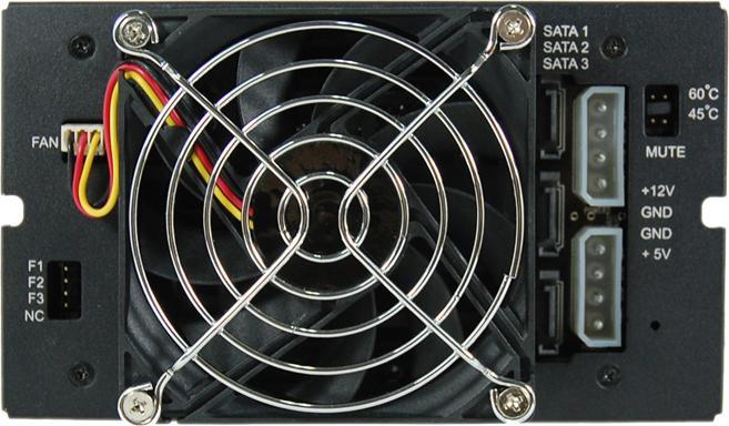 Image du produit Chieftec CMR-2131SAS - Boîtier pour lecteur de stockage - 2,5" / 3,5" partagé (6,4