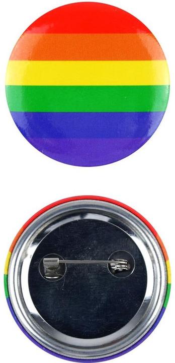 Henbrandt Regenbogen Anstecker 4cm