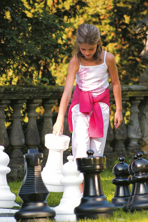 Produktbild Rolly Toys Grosse Schachfiguren