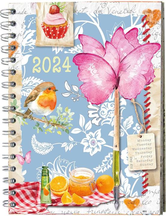 Produktbild Daphne's Diary - Taschenkalender 2024 (Harter Einband, Deutsch)