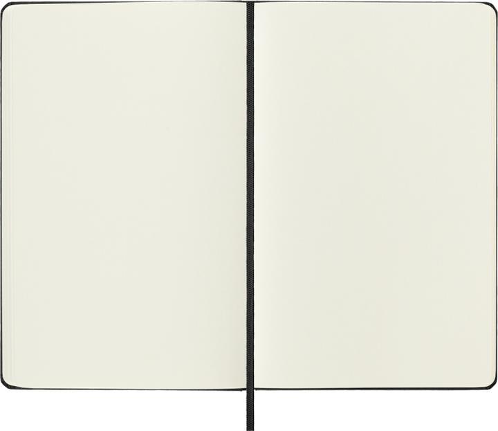 Actual product image Moleskine Sketchbook (13 x 21 cm, Plain, Hardcover)