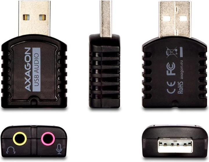 Actual product image Axagon ADA-10 - 16 Bit - 93 dB - USB (USB)