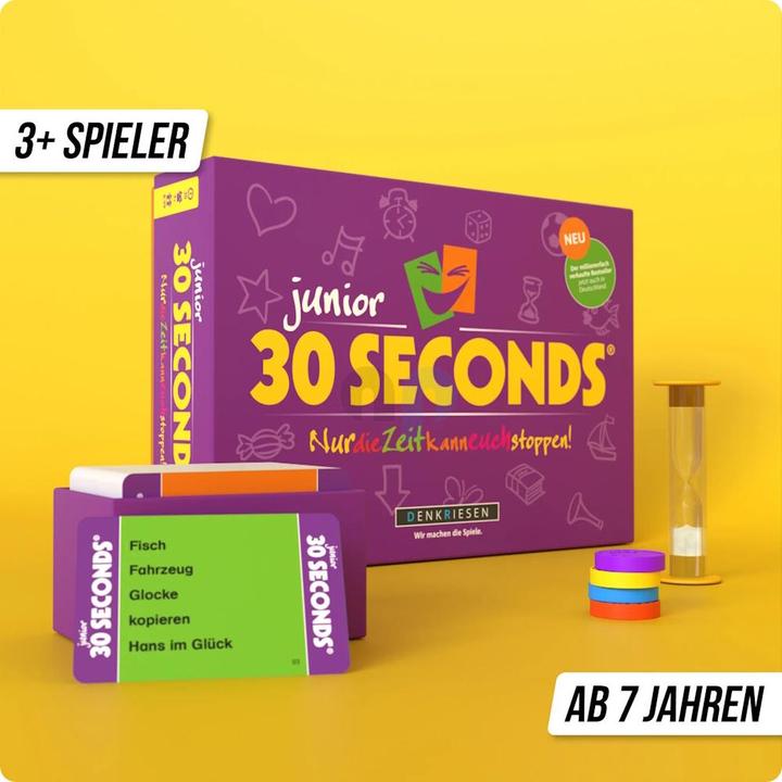 Actual product image Denkriesen 30 Seconds Junior - 'Only time can stop you! (German)
