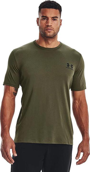 Immagine prodotto Under Armour Maglietta Sportstyle Uomo SS petto sinistro Khaki 1326799 390 (S) (S)