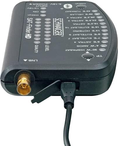 Actual product image Schwaiger Sat-Finder HD incl. battery (DiSEqC)