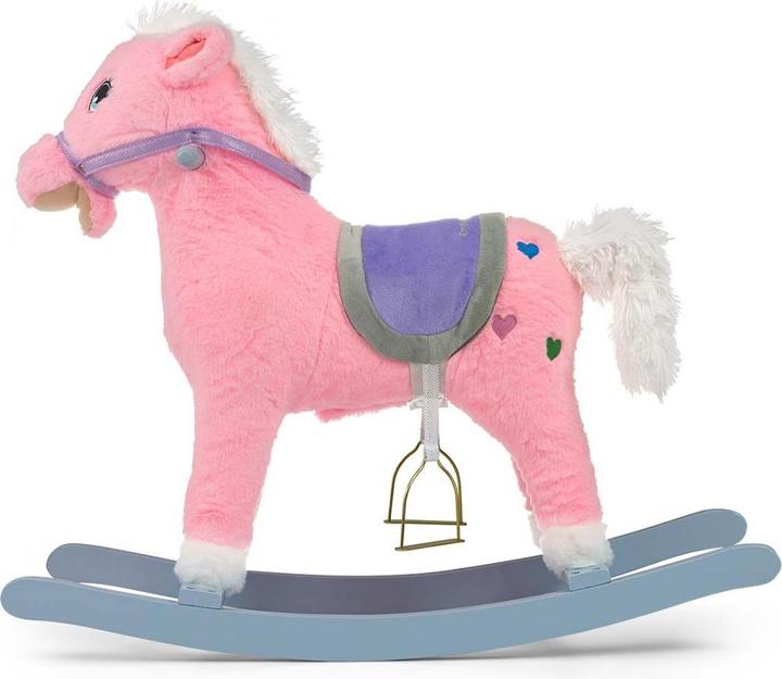 Actual product image Mally Rocking horse patch pink Milly