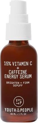 Actual product image Youth To The People 15% Vitamin C Clean Caffeine Energy Serum 1 oz (10 ml)