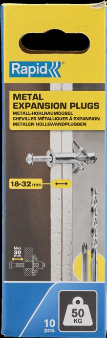 Produktbild NoName Metall-Hohlraumdübel (10 Stk.)