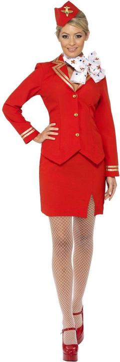 Produktbild Smiffys Flight Attendant - Flugbegleiterin - Stewardess (44, 45, 46)