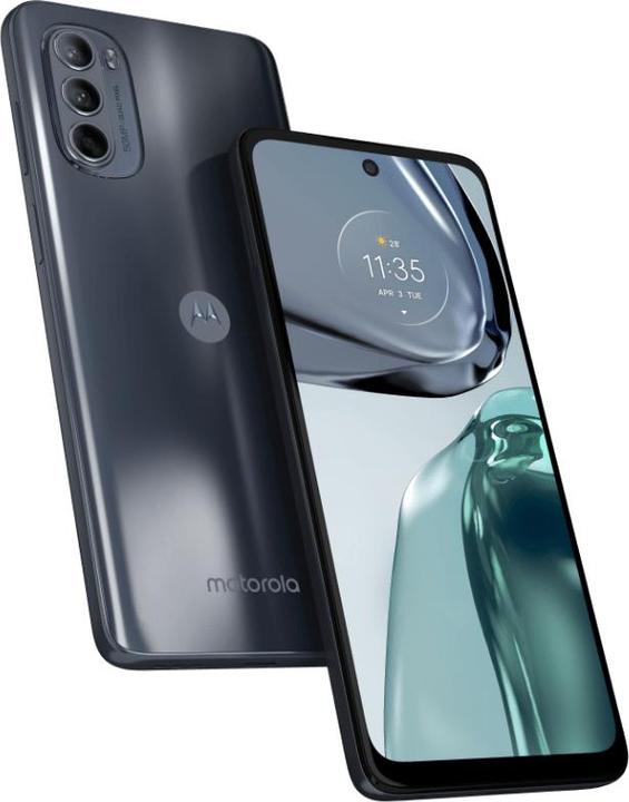 Image du produit Motorola MOTO G62 5G 6/128GB BK VODA (128 Go, Gris, 6.50", Double SIM hybride, 50 Mpx, 5G)