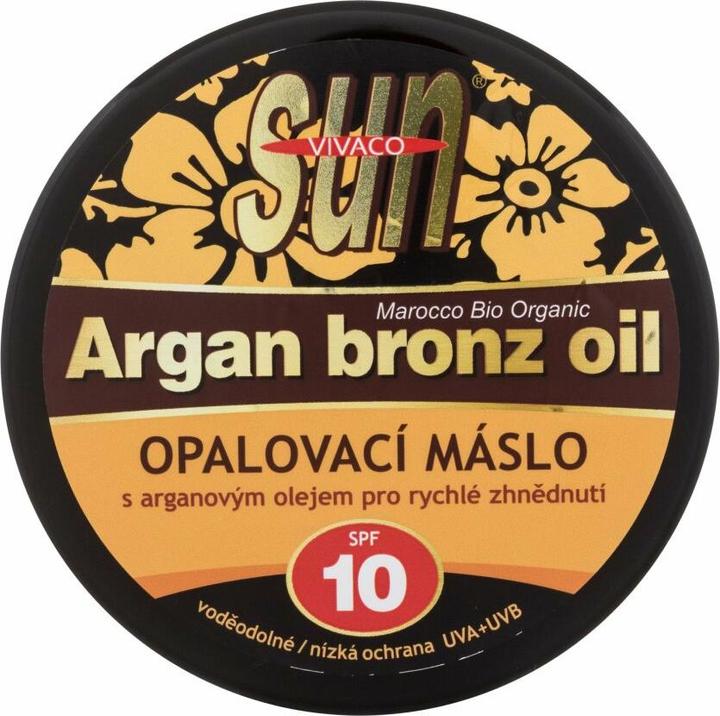 Produktbild Vivapharm Vivaco SUN Bräunungsbutter mit Bio-Arganöl SPF 10 200 ml (Selbstbräunungsgel, 200 ml)