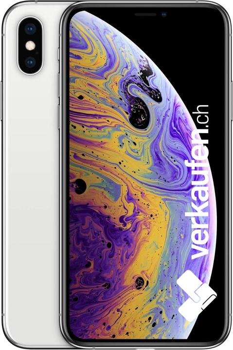 Immagine prodotto verkaufen.ch iPhone XS (256 GB, Argento, 5.80", 12 Mpx, SIM + eSIM, B / Molto bene)
