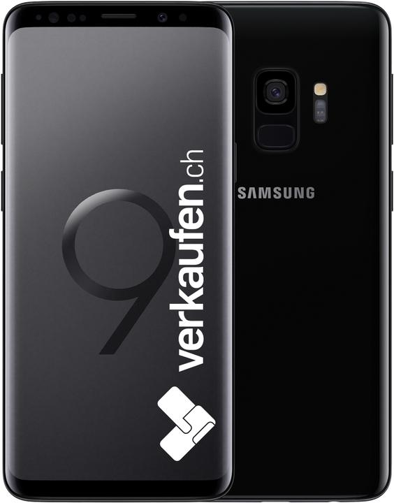 Immagine prodotto verkaufen.ch Galaxy S9 (64 GB, Nero, 5.80", 12 Mpx, Doppia SIM Ibrida, B / Molto bene)
