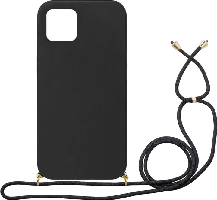 Produktbild mobileup Eco Case with Lanyard for iPhone 13 mini - Military Green (Apple iPhone 13 mini)