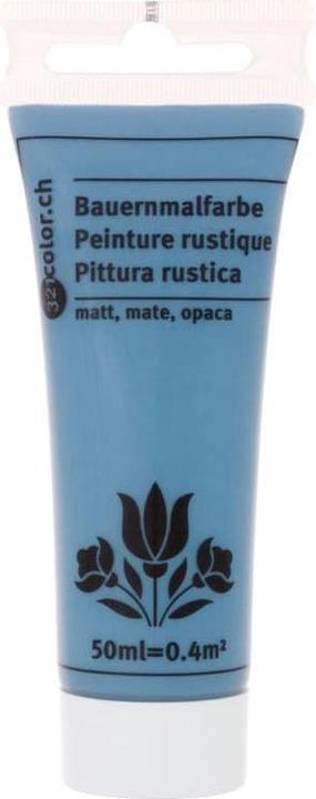 Produktbild 321Color Bauernmalfarbe matt 50ml (Taubenblau, 50 ml)