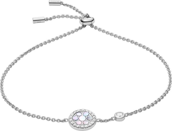 Image du produit Fossil Bracelet en argent sterling (21.60 cm, Argent 925)