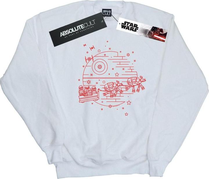 Star Wars Death Star Sleigh Sweatshirt (XL)
