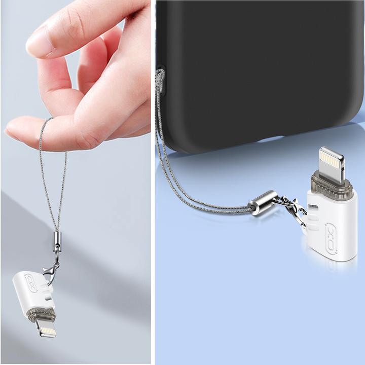 Produktbild xO Adapter NB256E USB-C - Lightning weiss (USB Typ C, Lightning)