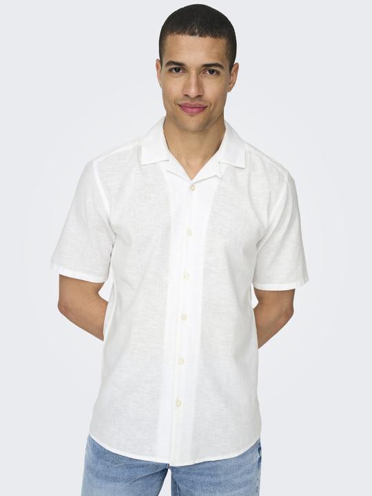 Immagine prodotto Only & Sons Camicia a maniche corte a tinta unita (M)