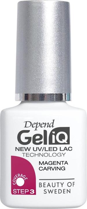 Actual product image Depend Gel iQ Magenta Carving (Magenta, Gel-Effect Nail Polish)