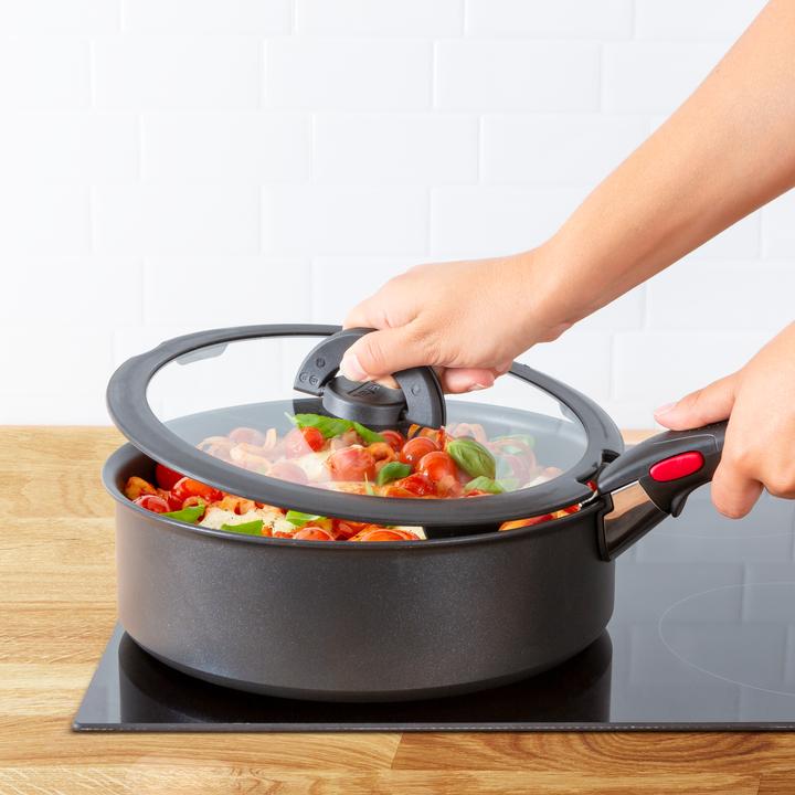 Produktbild Tefal Ingenio G6 Glasdeckel-Set 16/18/20cm (20 cm, Kunststoff, Glas)
