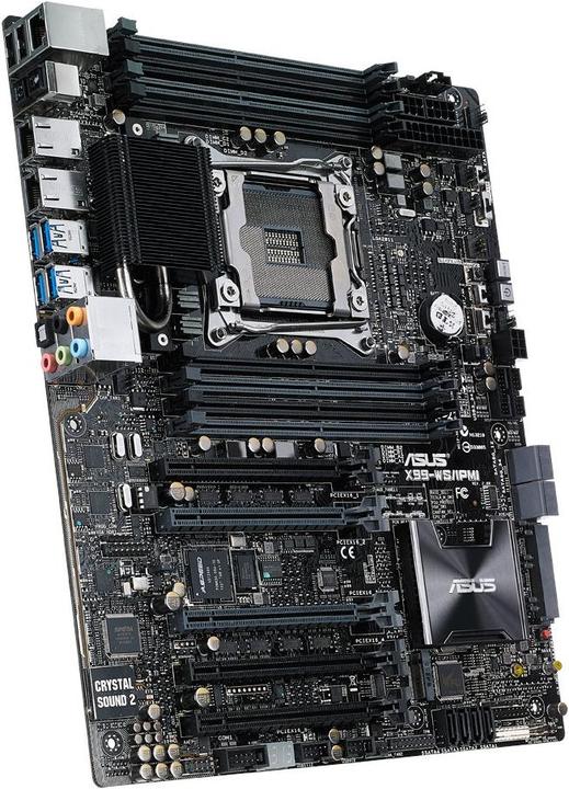 Actual product image ASUS X99-Ws/Ipmi (LGA 2011-v3, Intel X99, ATX)