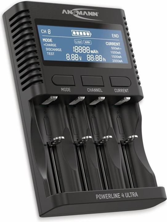Produktbild Ansmann Powerline 4 Ultra (1 Stk., Ladegerät ohne Akku)