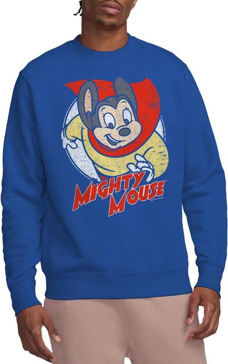 Actual product image Fruit of the Loom Unisex Adult Mighty Circle Sweatshirt (L)