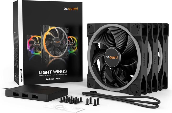Produktbild be quiet! Light Wings (140 mm, 3 x)