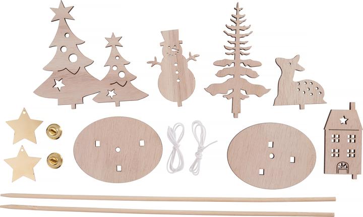 Actual product image VBS Wooden plug-in motifs / plug, set of 2