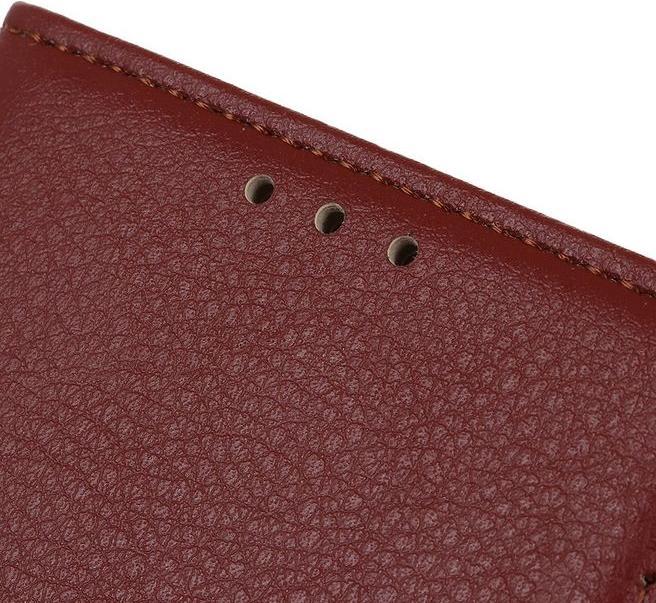 Actual product image MU Classic Litchi Leather Bookcover Series (Apple iPhone 13 Pro Max)