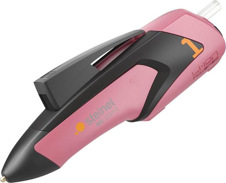 Steinel Mobileglue 1007-S R battery-powered hot glue stick incl. charger, incl. charging cable