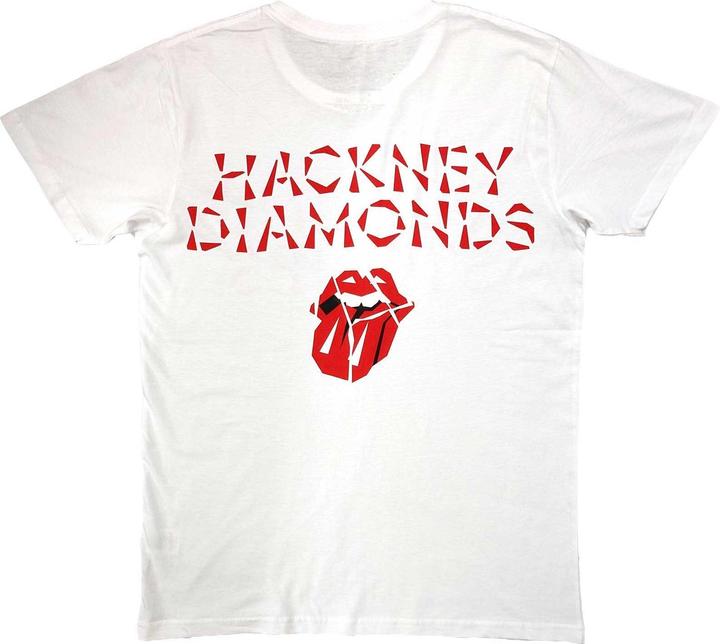 Produktbild The Rolling Stones Erwachsene Hackney Diamanten Rücken Print TShirt (S)
