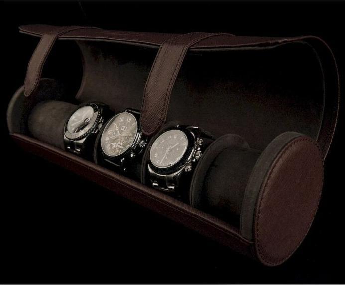 Actual product image Designhütte Watch roll Rondo 5 - Brown