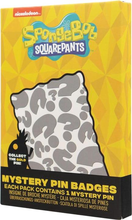 Produktbild Fanattik SpongeBob Schwammkopf Ansteck-Pins Display Mystery Pin Badge (12)