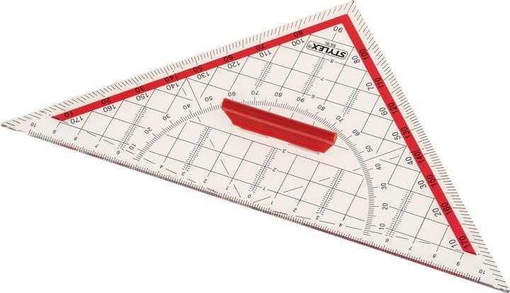 Immagine prodotto Stylex Triangolo geometrico 22 cm con manico 37110 (22 cm)