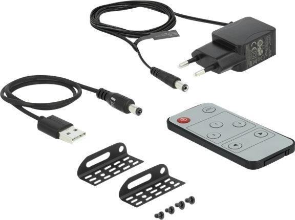 Immagine prodotto Delock Interruttore 3 porte HDMI, incl. estrattore audio HDMI