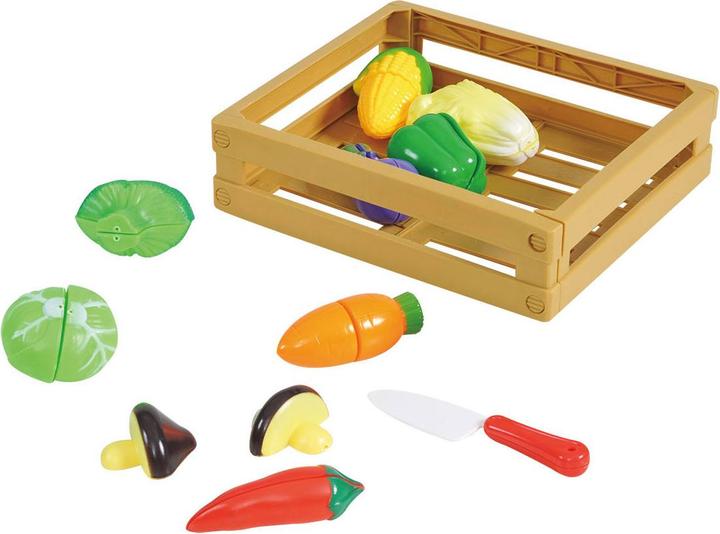Actual product image Play Cut vegetables in box, 11 pcs.