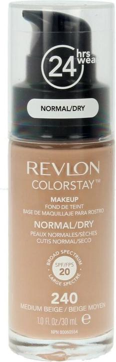 Immagine prodotto Revlon Colorstay Fondotinta Normale Trucco Secco 240 Beige Medio (30 ml) (240 Beige medio)